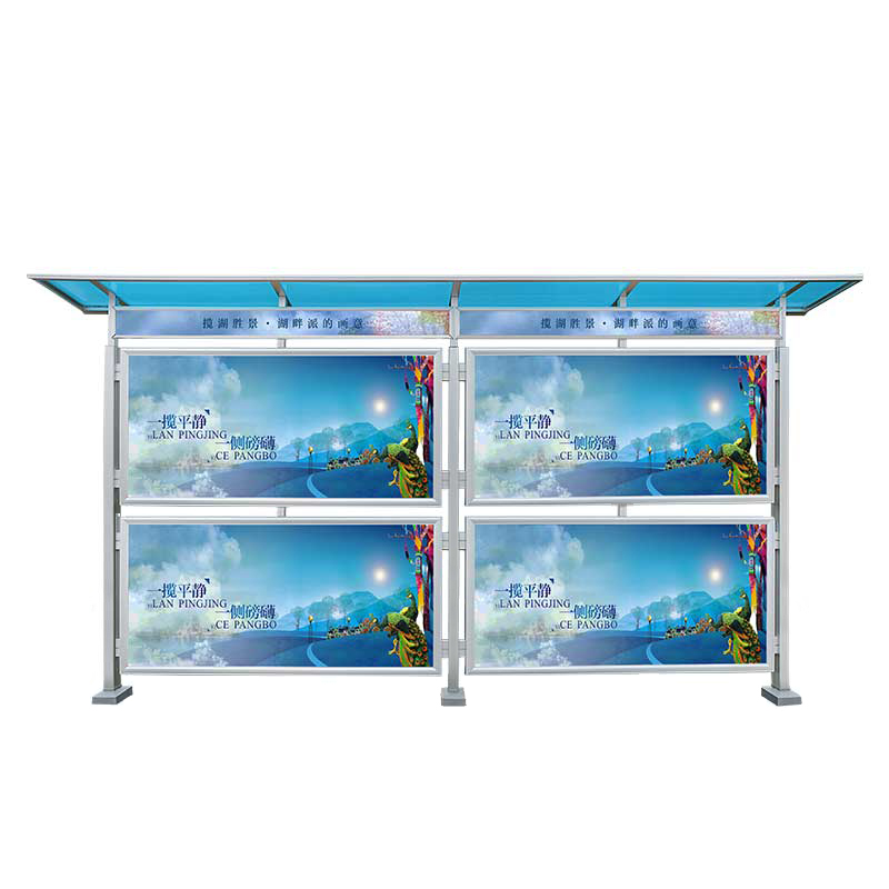 双层宣传栏,铝合金宣传展板
